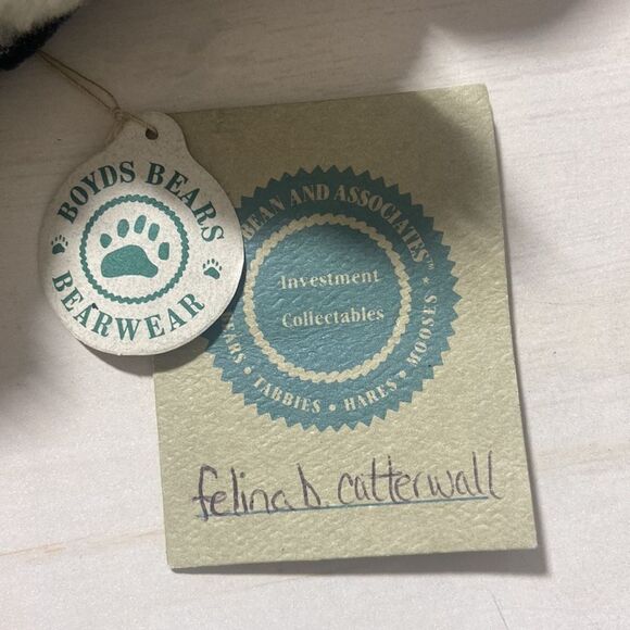 Boyds Bears Halloween Cat Felina B. Catterwall - Picture 3 of 4